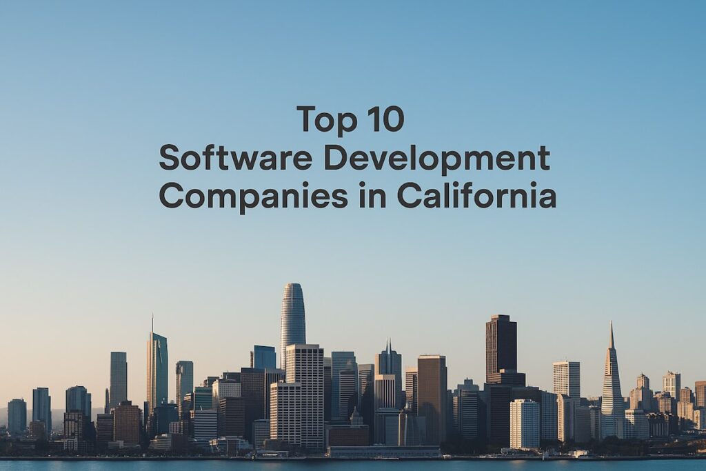 software development companies in california