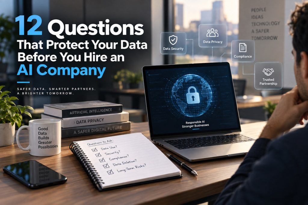 AI development company data privacy