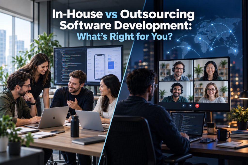 in-house vs outsourcing software development