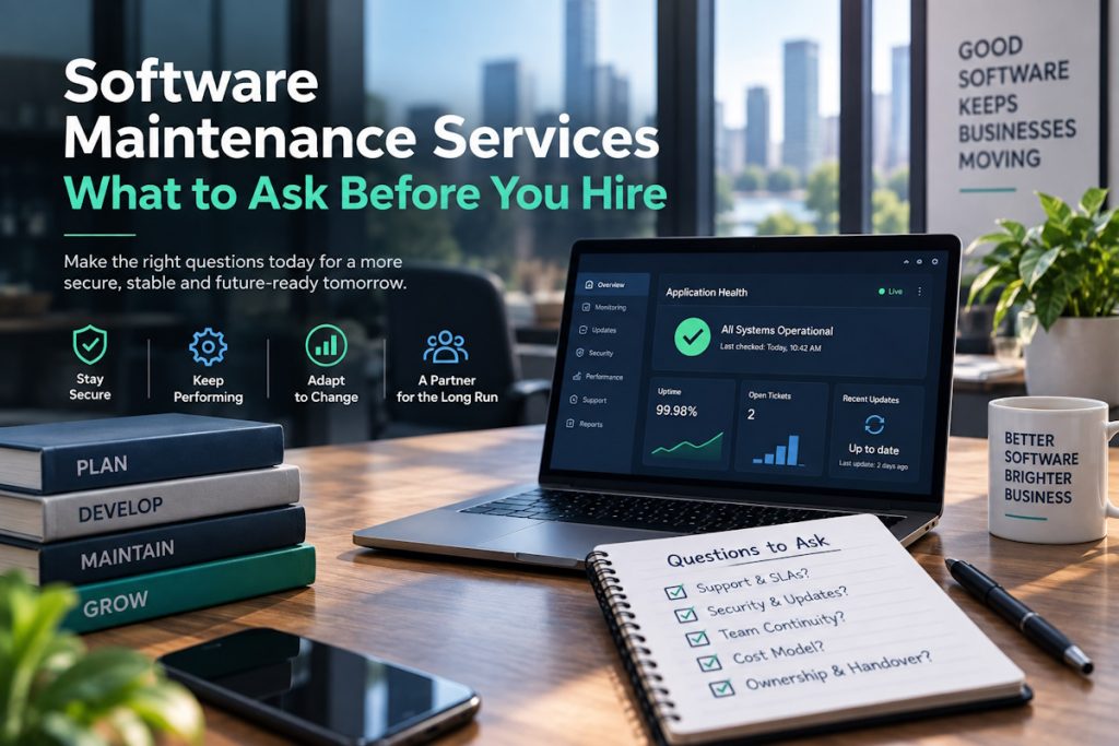 software maintenance services