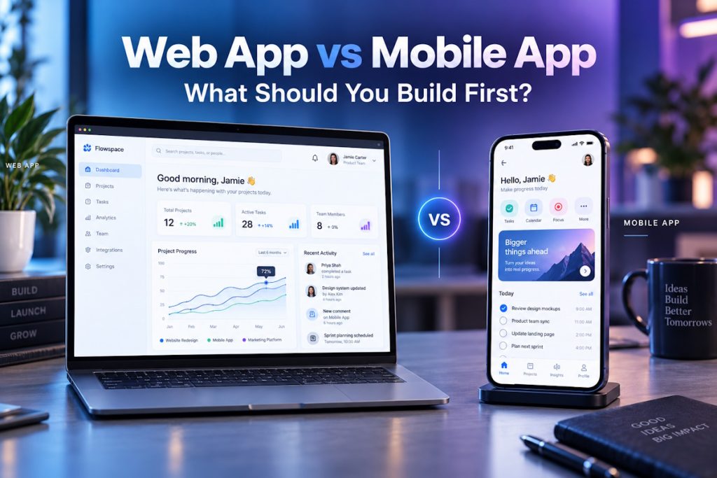 web app vs mobile app